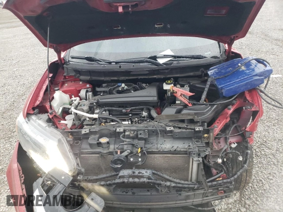 2017 Nissan Rogue S with VIN JN8AT2MT1HW394696, listed as a Copart auction lot 47832245 with 267,646 mi miles and Salvage Title. Bid and sale history available at carsss.com. Image 12.