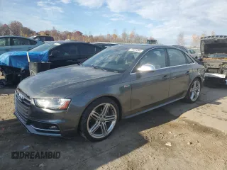 2016 Audi S4 Premium Plus with VIN WAUBGAFL6GA011369, listed as a Copart auction lot 76981094 with 79,676 mi miles and Salvage Title. Bid and sale history available at carsss.com. Image 1.