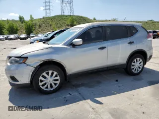 2016 Nissan Rogue SV z VIN KNMAT2MV1GP660868, wystawiony jako Copart lot #59634105 z przebiegiem 81 611 mil mil oraz Czysty tytuł • Clean title. Historia ofert i sprzedaży dostępna na DreamBid. Obrazek 1.