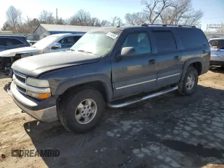 2003 Chevrolet Suburban LT z VIN 3GNFK16ZX3G222987, wystawiony jako Copart lot #43134345 z przebiegiem 259 827 mil mil oraz Szkoda całkowita • Salvage title. Historia ofert i sprzedaży dostępna na DreamBid. Obrazek 1.