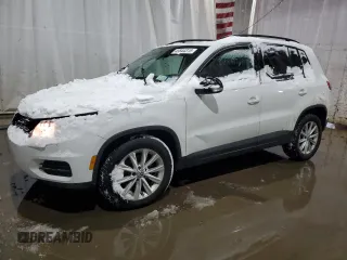 2018 Volkswagen Tiguan with VIN WVGBV7AX0JK002945, listed as a Copart auction lot 43844315 with 192,804 mi miles and Salvage Title. Bid and sale history available at DreamBid. Image 1.