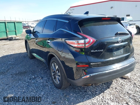 2018 Nissan Murano S with VIN 5N1AZ2MH7JN126104, listed as a IAAI auction lot 41318056 with 136,505 mi miles and . Bid and sale history available at DreamBid. Image 3.