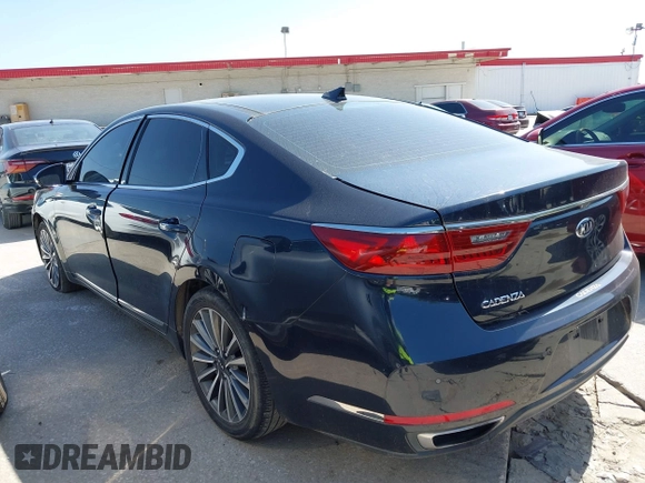 2017 Kia Cadenza Premium with VIN KNALC4J14H5041469, listed as a IAAI auction lot 42021353 with 127,081 mi miles. Bid and sale history available at carsss.com. Image 14.