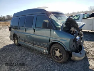1998 GMC Savana Cargo Van YF7 with VIN 1GDFG15R6W1033263, listed as a Copart auction lot 45605985 with 156,211 mi miles and Non Repairable. Bid and sale history available at carsss.com. Image 4.