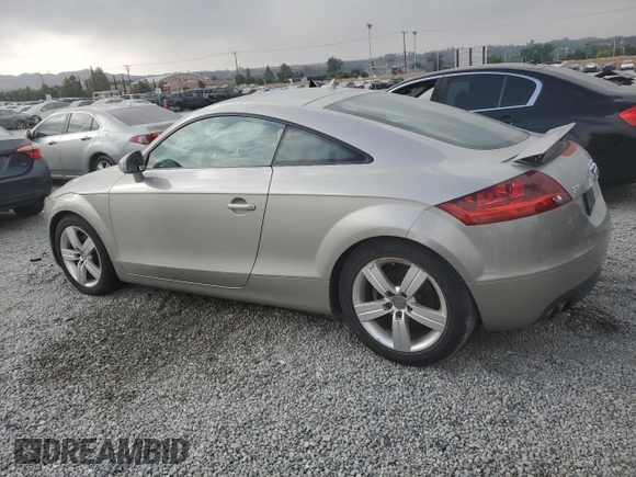2008 Audi TT 2.0T with VIN TRUAF38J981006327, listed as a Copart auction lot 65732925 with 110,481 mi miles and Clean title. Bid and sale history available at DreamBid. Image 2.