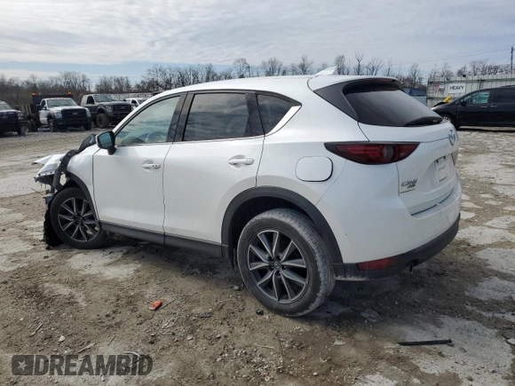 2018 Mazda CX-5 Grand Touring with VIN JM3KFBDM0J0301330, listed as a Copart auction lot 50370335 with 0 mi miles and Salvage Title. Bid and sale history available at carsss.com. Image 2.