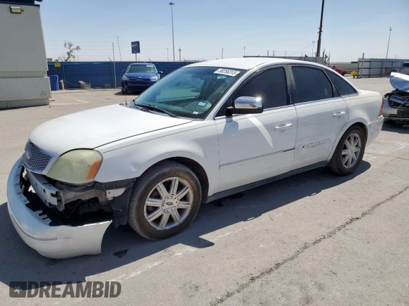 2005 Ford Five Hundred Limited с VIN 1FAHP281X5G134638, выставлен на аукционе Copart как лот 58256315 с пробегом Не указан миль и Чистый • Clean title. История ставок и продаж доступна на DreamBid. Изображение 1.