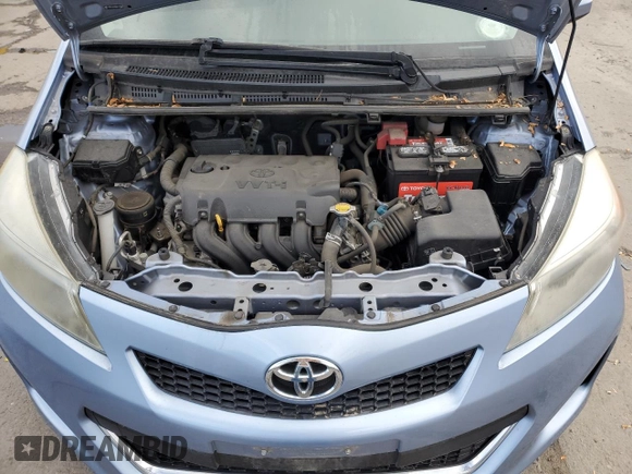 2013 Toyota Yaris L with VIN JTDKTUD30DD563690, listed as a Copart auction lot 50710715 with 98,331 mi miles and Salvage Title. Bid and sale history available at DreamBid. Image 11.