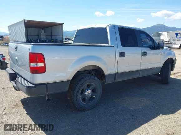 2008 Ford F-150 XLT with VIN 1FTPW14V48FA05171, listed as a IAAI auction lot 41179705 with Not provided miles and . Bid and sale history available at DreamBid. Image 4.