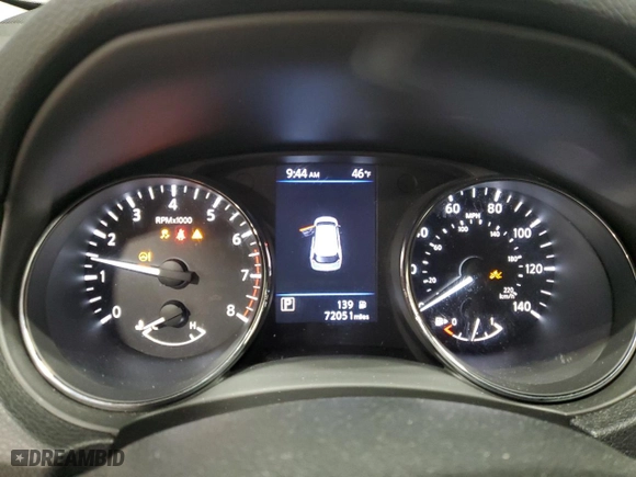 2018 Nissan Rogue S with VIN 5N1AT2MV8JC802403, listed as a Copart auction lot 52404305 with 72,051 mi miles and Salvage Title. Bid and sale history available at carsss.com. Image 9.