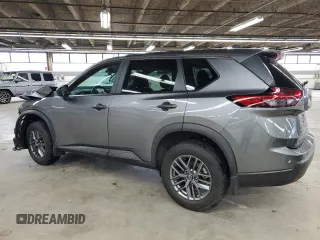 2024 Nissan Rogue S with VIN 5N1BT3AB5RC689753, listed as a Copart auction lot 47120305 with 12,500 mi miles and Salvage Title. Bid and sale history available at carsss.com. Image 2.