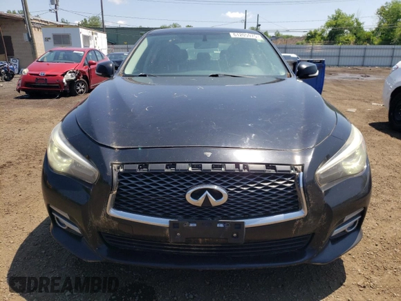 2015 Infiniti Q50 с VIN JN1BV7AR4FM407940, выставлен на аукционе Copart как лот 61205975 с пробегом 215 418 миль миль и Чистый • Clean title. История ставок и продаж доступна на DreamBid. Изображение 5.