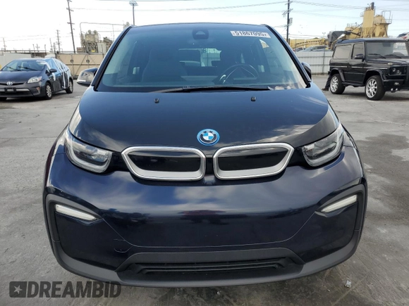 2018 BMW i3 with VIN WBY7Z4C58JVD95568, listed as a Copart auction lot 51867095 with Not provided miles and Salvage title. Bid and sale history available at DreamBid. Image 5.