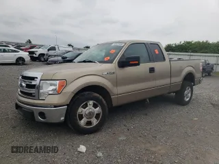 2014 Ford F-150 XL with VIN 1FTEX1CM2EFA41398, listed as a Copart auction lot 58332005 with 131,917 mi miles and Salvage title. Bid and sale history available at DreamBid. Image 1.