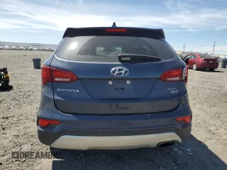 2017 Hyundai Santa Fe 2.4L with VIN 5XYZTDLB4HG428937, listed as a Copart auction lot 58637205 with 76,872 mi miles and Salvage title. Bid and sale history available at DreamBid. Image 6.
