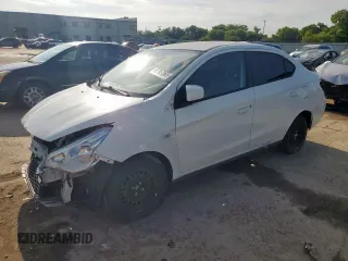 2020 Mitsubishi Mirage ES z VIN ML32F3FJ5LHF04337, wystawiony jako Copart lot #61167365 z przebiegiem Nie podano mil oraz Czysty tytuł • Clean title. Historia ofert i sprzedaży dostępna na DreamBid. Obrazek 1.