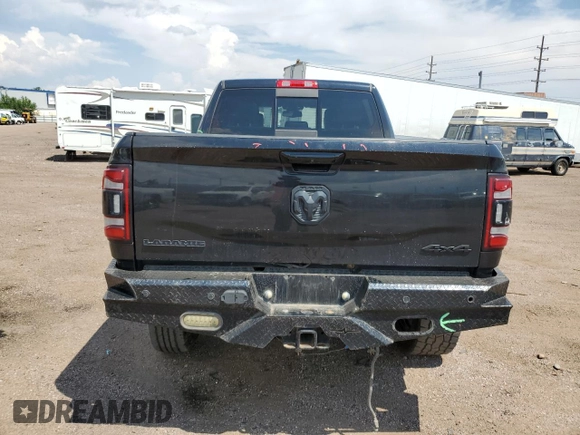 2019 Ram 2500 Laramie with VIN 3C6UR5FJ3KG581424, listed as a Copart auction lot 63316994 with 79,861 mi miles and Salvage Title. Bid and sale history available at carsss.com. Image 6.