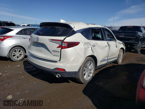 2019 Acura RDX with VIN 5J8TC2H39KL044421, listed as a Copart auction lot 44212513 with 34,933 mi miles. Bid and sale history available at carsss.com. Image 3.