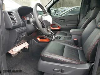 2024 Nissan Frontier PRO-4X with VIN 1N6ED1EKXRN600239, listed as a Copart auction lot 53429825 with 16,383 mi miles and Salvage Title. Bid and sale history available at carsss.com. Image 7.