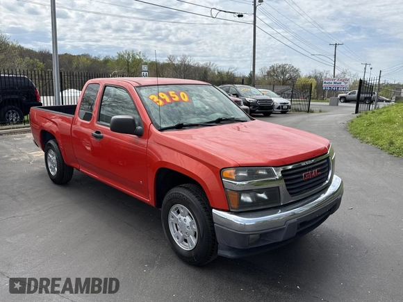 2008 GMC Canyon SLE1 with VIN 1GTCS19E888138586, listed as a Copart auction lot 53332145 with 132,856 mi miles and Clean Title. Bid and sale history available at carsss.com. Image 1.