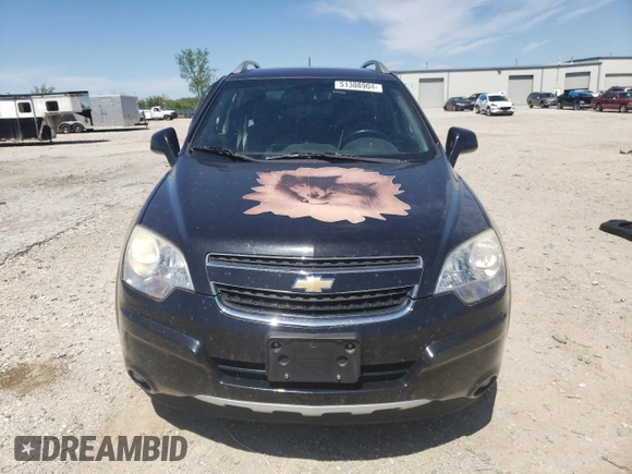 2013 Chevrolet Captiva Sport LT with VIN 3GNAL3EKXDS611618, listed as a Copart auction lot 51308904 with 115,671 mi miles and Salvage Title. Bid and sale history available at DreamBid. Image 5.