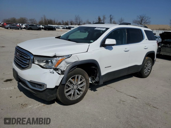 2018 GMC Acadia SLE with VIN 1GKKNLLS5JZ188296, listed as a Copart auction lot 48976555 with 113,378 mi miles and Salvage Title. Bid and sale history available at DreamBid. Image 1.