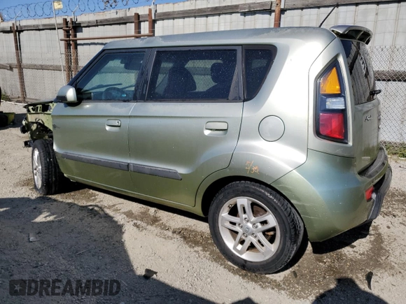 2010 Kia Soul + with VIN KNDJT2A22A7177505, listed as a Copart auction lot 52589345 with 112,466 mi miles and Salvage Title. Bid and sale history available at carsss.com. Image 2.