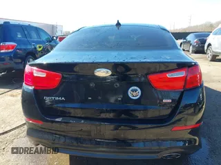 2014 Kia Optima LX with VIN 5XXGM4A71EG270298, listed as a IAAI auction lot 41839869 with 126,209 mi miles. Bid and sale history available at carsss.com. Image 16.