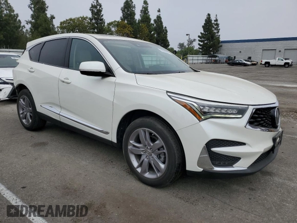 2019 Acura RDX w/Advance Pkg with VIN 5J8TC1H70KL004726, listed as a Copart auction lot 76620944 with 57,662 mi miles and Salvage Title. Bid and sale history available at carsss.com. Image 4.
