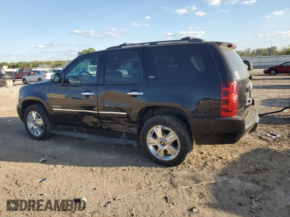 2010 Chevrolet Tahoe LTZ with VIN 1GNUKCE00AR105129, listed as a Copart auction lot 72955014 with 197,431 mi miles and Salvage title. Bid and sale history available at DreamBid. Image 2.