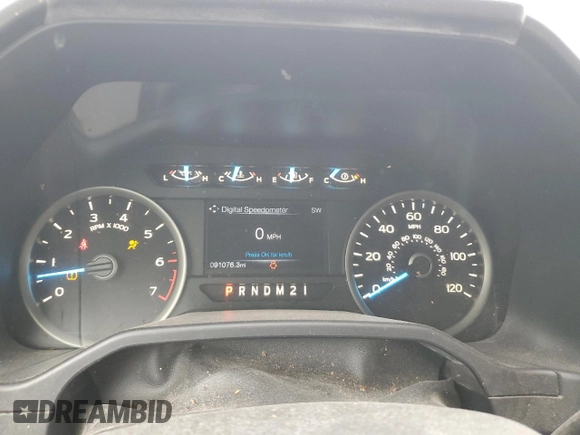 2015 Ford F-150 XLT with VIN 1FTEW1EG3FKF12753, listed as a Copart auction lot 47555885 with 91,076 mi miles and Salvage Title. Bid and sale history available at carsss.com. Image 9.