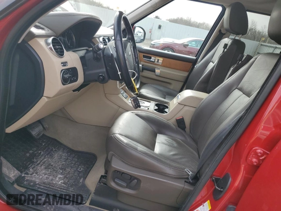 2014 Land Rover LR4 Lux with VIN SALAK2V62EA724922, listed as a Copart auction lot 47974795 with 74,513 mi miles and Salvage title. Bid and sale history available at DreamBid. Image 7.