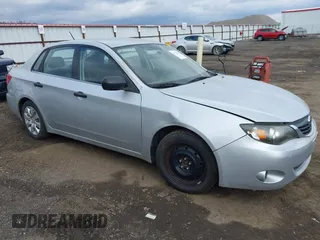 2008 Subaru Impreza Sedan (Natl) i with VIN JF1GE61658H506626, listed as a IAAI auction lot 41721244 with 142,841 mi miles. Bid and sale history available at carsss.com. Image 1.