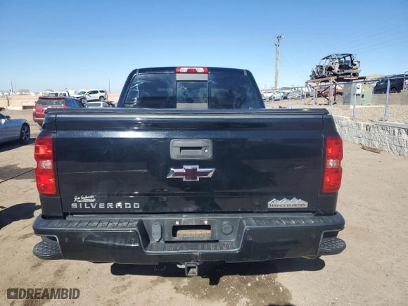 2015 Chevrolet Silverado 1500 High Country with VIN 3GCUKTEC3FG491877, listed as a Copart auction lot 43873615 with 119,290 mi miles and Salvage Title. Bid and sale history available at carsss.com. Image 6.