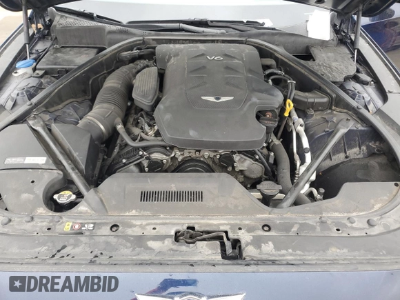2019 Genesis G80 3.8L z VIN KMTFN4JE8KU328020, wystawiony jako Copart lot #58750905 z przebiegiem 72 415 mil mil oraz Szkoda całkowita • Salvage title. Historia ofert i sprzedaży dostępna na DreamBid. Obrazek 11.