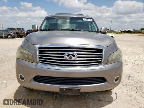 2014 Infiniti QX80 with VIN JN8AZ2NC4E9352482, listed as a Copart auction lot 63224725 with 161,655 mi miles and Clean title. Bid and sale history available at DreamBid. Image 5.