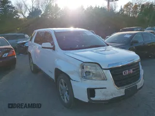 2017 GMC Terrain SLE with VIN 2GKALMEK7H6315981, listed as a IAAI auction lot 40974969 with 165,742 mi miles. Bid and sale history available at carsss.com. Image 1.