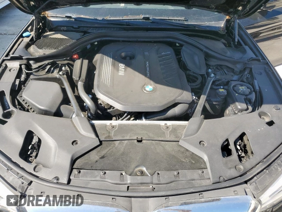 2017 BMW 5 Series 540i with VIN WBAJE5C33HG913814, listed as a Copart auction lot 53142865 with 71,822 mi miles and Salvage title. Bid and sale history available at DreamBid. Image 11.