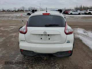 2015 Nissan Juke SV with VIN JN8AF5MR9FT509833, listed as a Copart auction lot 85975134 with 169,304 mi miles and Salvage Title. Bid and sale history available at carsss.com. Image 6.