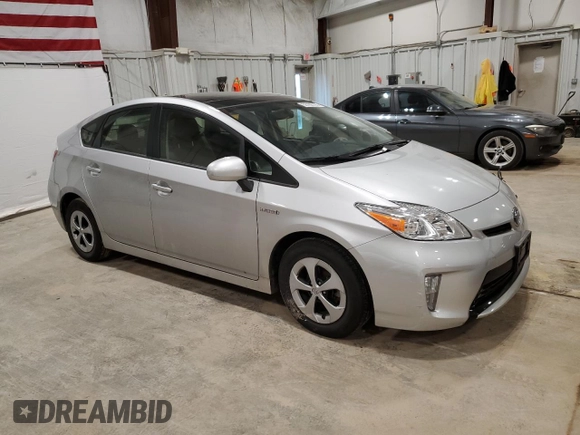 2014 Toyota Prius Four with VIN JTDKN3DU5E1795704, listed as a Copart auction lot 50186705 with 64,652 mi miles and Clean Title. Bid and sale history available at carsss.com. Image 4.