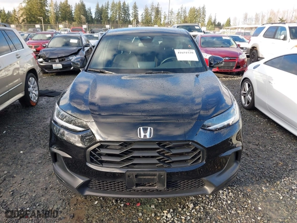 2023 Honda HR-V Sport with VIN 3CZRZ2H55PM749693, listed as a IAAI auction lot 41651539 with 13,411 mi miles. Bid and sale history available at carsss.com. Image 12.