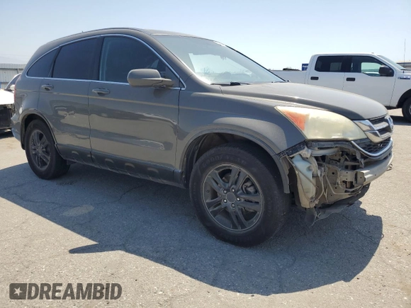 2011 Honda CR-V EX-L with VIN 5J6RE4H70BL039281, listed as a Copart auction lot 52609805 with 267,330 mi miles and Salvage Title. Bid and sale history available at carsss.com. Image 4.