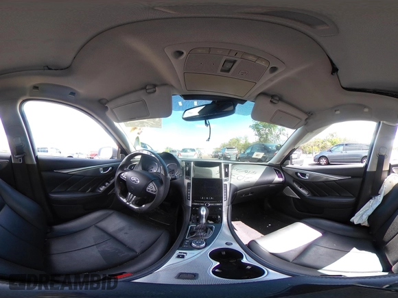 2017 Infiniti Q50 Premium with VIN JN1EV7AP1HM735587, listed as a IAAI auction lot 42341024 with 107,372 mi miles and . Bid and sale history available at DreamBid. Image 17.