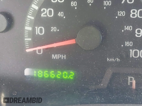 1999 Ford F-150 XL with VIN 2FTRX18L9XCA21004, listed as a IAAI auction lot 41616300 with 186,620 mi miles. Bid and sale history available at carsss.com. Image 15.