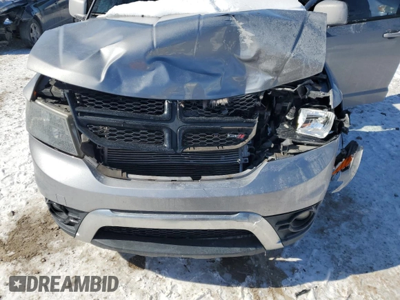 2016 Dodge Journey Crossroad z VIN 3C4PDCGG1GT195370, wystawiony jako Copart lot #45799965 z przebiegiem 109 343 mil mil oraz Szkoda całkowita • Salvage title. Historia ofert i sprzedaży dostępna na DreamBid. Obrazek 12.
