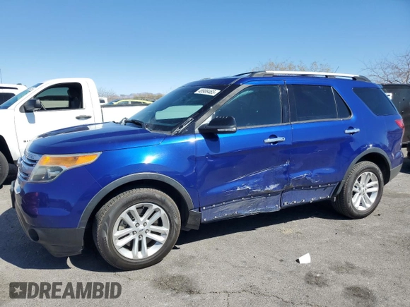 2013 Ford Explorer XLT z VIN 1FM5K8D8XDGC91548, wystawiony jako Copart lot #48989465 z przebiegiem 150 116 mil mil oraz Szkoda całkowita • Salvage title. Historia ofert i sprzedaży dostępna na DreamBid. Obrazek 1.