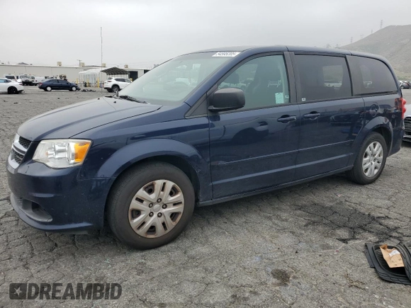 2015 Dodge Grand Caravan SE with VIN 2C4RDGBG0FR702106, listed as a Copart auction lot 54595205 with 209,319 mi miles and Salvage Title. Bid and sale history available at DreamBid. Image 1.