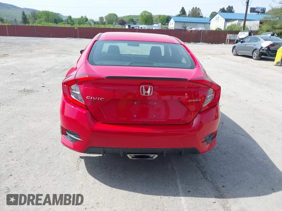 2021 Honda Civic Sport with VIN 2HGFC2F84MH536320, listed as a IAAI auction lot 42145631 with 50,664 mi miles and . Bid and sale history available at DreamBid. Image 17.