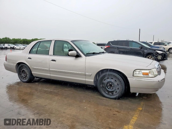 2006 Mercury Grand Marquis GS with VIN 2MEFM74V16X625030, listed as a Copart auction lot 54182395 with 96,765 mi miles and Clean Title. Bid and sale history available at DreamBid. Image 4.