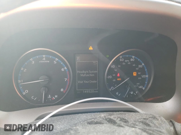 2018 Toyota RAV4 XLE with VIN 2T3WFREV8JW417350, listed as a Copart auction lot 44373805 with 149,520 mi miles and Salvage title. Bid and sale history available at DreamBid. Image 9.